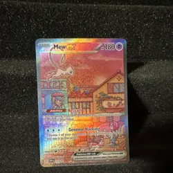 Pokemon Mew ex 053 Scarlet & Violet Promo Holo 180 HP TCG Card - Image 1