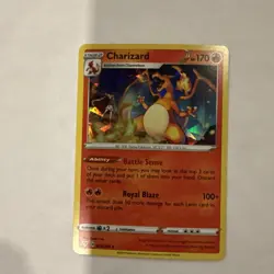 Charizard 025/185 Cracked Ice Holo Pokemon 2020 Vivid Voltage Deck Exclusive NM - Image 1