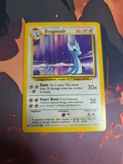 Pokemon TCG Card Dragonair 18/102 Base Set Regular HP - Image 1