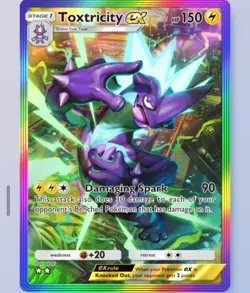Pokemon TCG Pocket - Toxtricity Rainbow Rare 2⭐, Fantastical Parade, English - Image 1