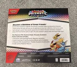 Pokemon TCG SV8.5 Prismatic Evolutions Poster Collection Box Factory Sealed - Image 2