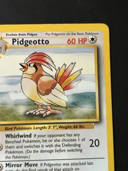 Pokemon TCG Pidgeotto 22/102 Base Set 1999 MP - Image 4