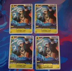 One Piece PRB02 Trafalgar Law ENG Playset P-088 Reprint 4 Card Set Best Vol.2 - Image 1