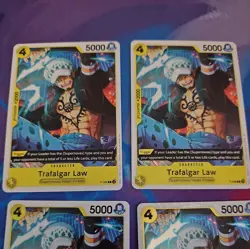 One Piece PRB02 Trafalgar Law ENG Playset P-088 Reprint 4 Card Set Best Vol.2 - Image 4