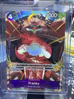 Emperors in the New World One Piece CCG Franky OP09-072 SR Alt Art - Image 1