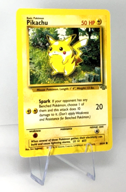 Vintage 1999 Pokemon Pikachu 60/64 Jungle Regular Card - Image 3