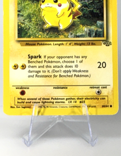 Vintage 1999 Pokemon Pikachu 60/64 Jungle Regular Card - Image 5