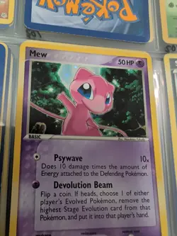 Pokemon Mew TCG Black Star 2006 Promo Holo Card 040 EXCELLENT - Image 2