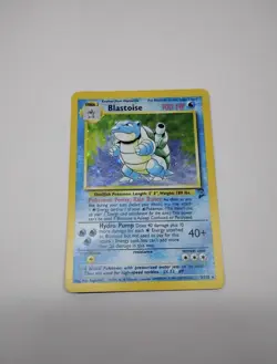Pokemon Blastoise Holo 002/130 Base Set 2 1999/2000 Card - Image 1