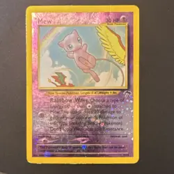 Pokemon Mew 1/18 Southern Islands English Reverse Holo Rare Card WOTC TCG - Image 1