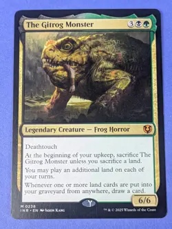 MTG Magic: Innistrad Remastered: The Gitrog Monster #0238 Mythic - NM - Image 1