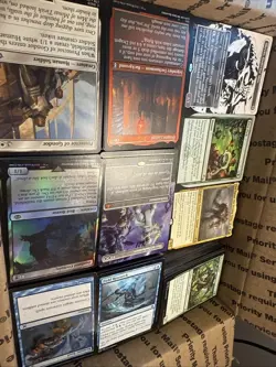 4k English MTG Bulk Lot with vintage (near mint / unsearched) - Image 1