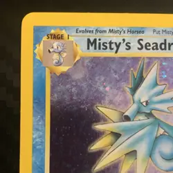 Pokemon Gym Challenge 3 Card Lot Blaine's Magmar Misty's Seadra Prerelease - Image 4