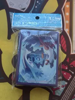 Pokemon Center Card Sleeves - Latias Latios Blue - Japanese Import - 64 Count - Image 1