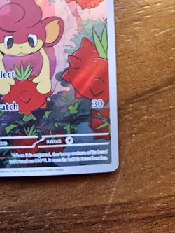 Pokemon TCG SV White Flare Pansear 099/086 Illustration Rare Gold Star - Image 5