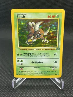 Pokemon TCG Pinsir Jungle 9/64 Holo Unlimited Holo-LP - Image 1