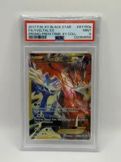 Pokemon Yveltal EX Full Art Holo Promo XY150a Premium Trainer's XY PSA 9 2017 - Image 1