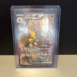 Pokemon Alakazam ex 201/165 Scarlet & Violet 151 Special Illustration Rare Holo… - Image 1