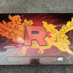 Pokemon TCG Team rocket’s Moltres ex Ultra Premium Collection UPC IN HAND✅ - Image 1