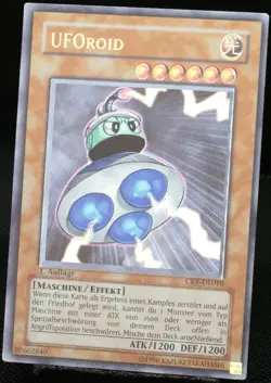 Yu-Gi-Oh! UFOroid CRV-DE010 1.Auflage (1st Edition) Ultimate Rare [GD] | DE 2005 - Image 3