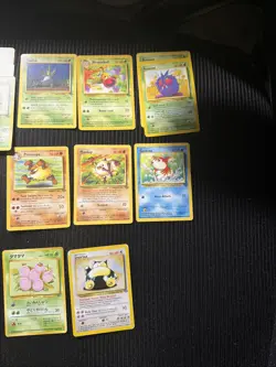 Pokemon TCG Jungle 18 Card Lot Base Includes SNORLAX RARE - Image 2