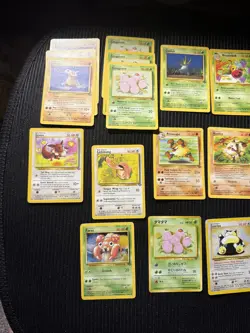 Pokemon TCG Jungle 18 Card Lot Base Includes SNORLAX RARE - Image 3