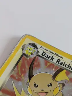 Dark Raichu 83/82 Pokemon Card TCG Team Rocket Unlimited Holo - Image 5