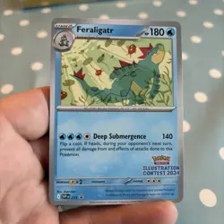 Feraligatr - (Illustration Contest 2024) Promo SV: Scarlet & Violet Promo Card - Image 1