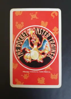Rare 1996 Japanese Pokemon Poker AERODACTYL No.142 Charizard Deck Playing Card - Image 3