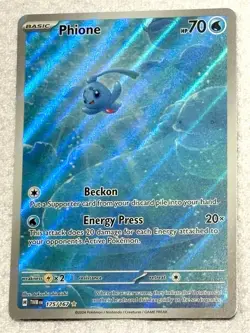 Phione - 175/167 Illustration Rare SV06: Twilight Masquerade Pokemon TCG NM - Image 3