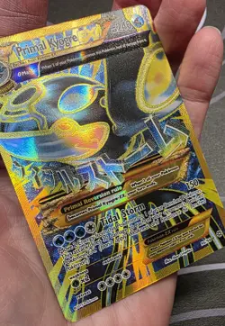 Pokemon Primal Kyogre EX Full Art Ultra Rare Holo 96/98 240 HP - Image 2