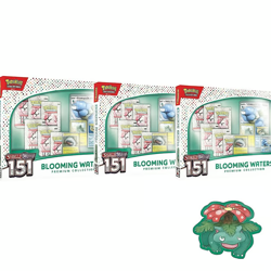 3X Pokemon TCG: Scarlet and Violet 151 Blooming Waters Premium Collection Mint✅ - Image 1