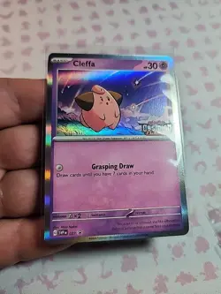 Cleffa 037 SVP EN Stamped Obsidian Flames Build & Battle Sealed Deck Pokemon - Image 2