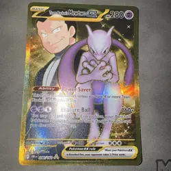 Pokemon Team Rockets Mewtwo EX 240/182 - Image 1