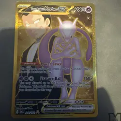 Pokemon Team Rockets Mewtwo EX 240/182 - Image 2