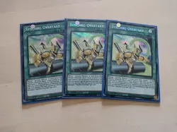 1x Yu-gi-oh DAMA-EN067 Synchro Overtake 1st Edition Secret Rare Near Mint - Image 1