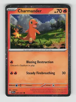Charmander - (Cosmos Holo), MCAP, Miscellaneous Cards & Products, 007/091, Commo - Image 1