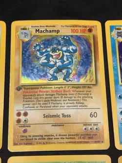 Vintage Holo Rare Pokemon Card Lot WOTC 1999 - Base Set, Jungle, Fossil - MP/HP - Image 3