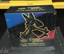 Pokemon TCG Sword & Shield - Crown Zenith Elite Trainer Box - Image 1