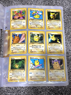 Pokemon Pikachu World Collection 2000 Original Folder 9 Card Promo Set - Image 3