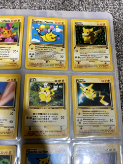 Pokemon Pikachu World Collection 2000 Original Folder 9 Card Promo Set - Image 5