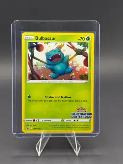 Bulbasaur (Illustration Contest 2022) Pokemon Sword & Shield Promo SWSH303 - Image 1