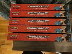 Pokemon Charizard ex Special Collection Sealed Box, Promo& Booster CardS 5 BOXES - Image 1