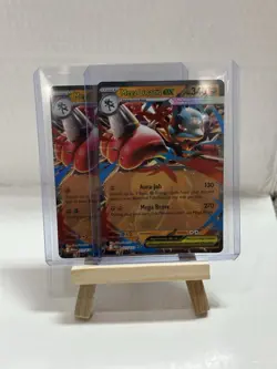 Mega Lucario ex - Double Rare ME01: Mega Evolution 077/132 POKEMON TCG - Image 3