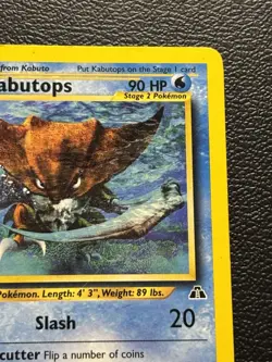 Pokemon Kabutops 1st Edition Neo Discovery 25/75 Non Holo Rare MP - Image 2