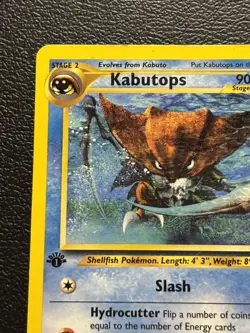 Pokemon Kabutops 1st Edition Neo Discovery 25/75 Non Holo Rare MP - Image 3