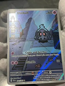 Pokemon TCG Duskull 068/064 Shrouded Fable Holo Illustration Rare Holo NM/LP - Image 4