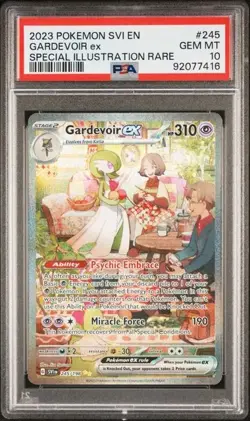 POKEMON SCARLET & VIOLET 245 GARDEVOIR ex PSA 10 - Image 1