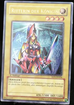 Yu-Gi-Oh! Ritterin Der Konigin EEN-DE004 1.Edition Ultimate Rare [G] | DE 2005 - Image 3