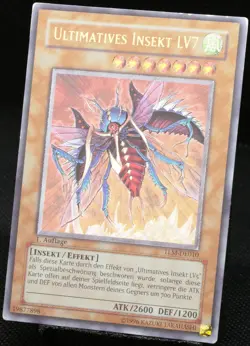 Yu-Gi-Oh! Ultimatives Insekt LV7 TLM-DE010 1.Edition Ultimate Rare [PL]| DE 2005 - Image 3